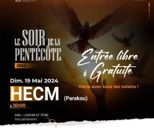 TROISIÈME ÉDITION DU CONCERT « LE SOIR DE LA PENTECÔTE » À PARAKOU : La police interrompt l&rsquo;événement et interpelle le promoteur