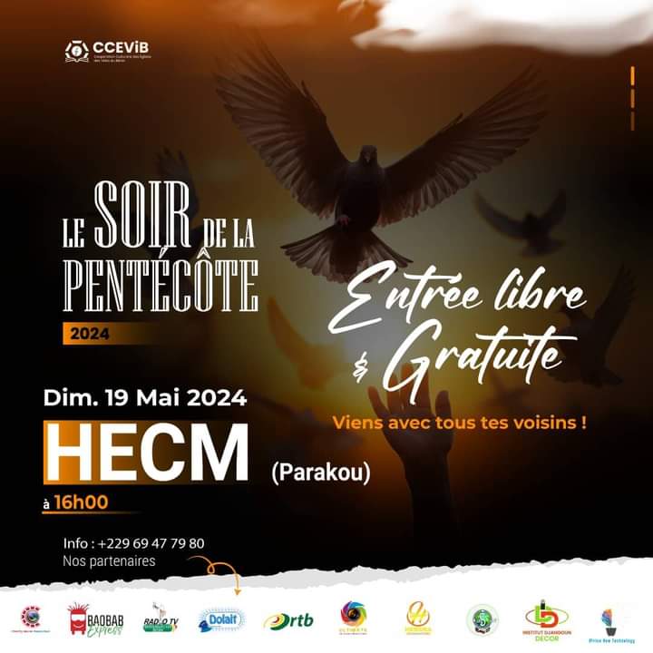 TROISIÈME ÉDITION DU CONCERT « LE SOIR DE LA PENTECÔTE » À PARAKOU : La police interrompt l&rsquo;événement et interpelle le promoteur