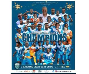 BENIN-SUPER LIGUE PRO : Coton Fc sacré champion pour la 3e fois d’affilée