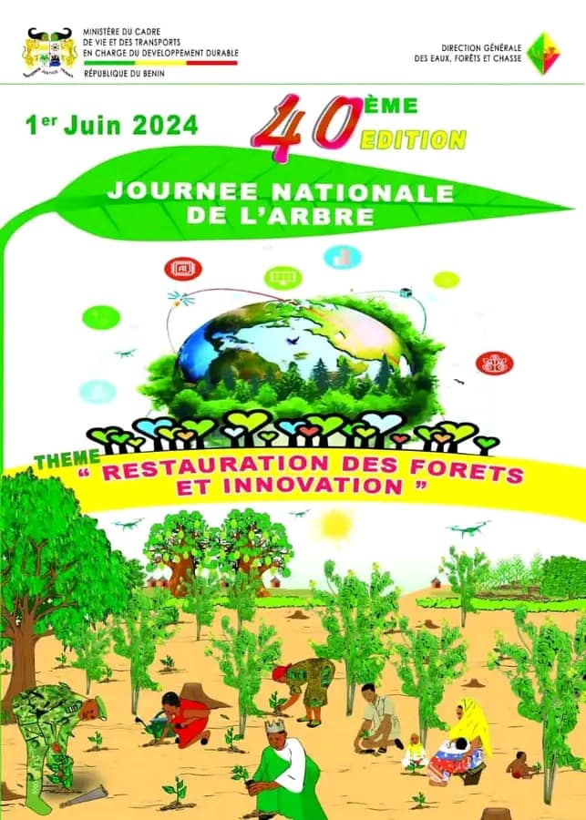 JOURNÉE NATIONALE DE L&rsquo;ARBRE 2024: « Les arbres jouent un rôle crucial dans la lutte contre le changement climatique…», rappelle Imorou Moustaphaou