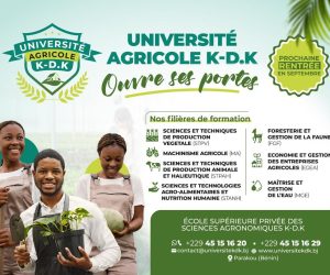 OUVERTURE DE L’UNIVERSITE AGRICOLE K-D.K : Un nouveau pôle d&rsquo;excellence pour les futurs entrepreneurs du secteur agricole
