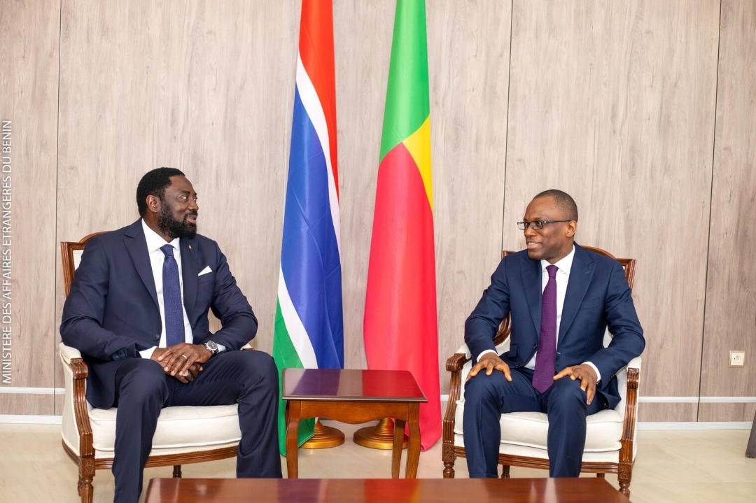 RENCONTRE DIPLOMATIQUE ENTRE LE BENIN ET LA GAMBIE : Une vision commune pour renforcer les relations bilatérales