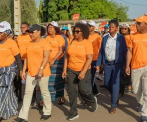 MOBILISATION A PARAKOU : Une marche symbolique pour dire non aux violences faites aux femmes et aux filles