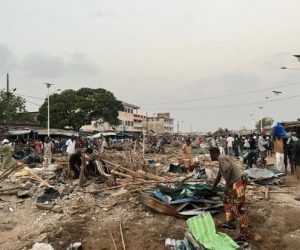 COTONOU : Le mystique marché de Missèbô rasé