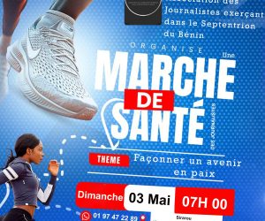 JOURNÉE MONDIALE DE LA LIBERTÉ DE LA PRESSE : L’AJS-B annonce une marche de santé le 3 Mai à Sirarou