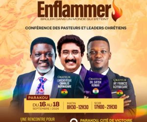 CONFÉRENCE DES PASTEURS ET LEADERS CHRÉTIENS: « Enflammer » : Trois jours pour raviver le feu du Saint-Esprit chrétiens