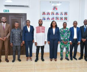 HAUTE COUR DE JUSTICE : Dandi Gnamou reçoit la nouvelle équipe de l’UPMB
