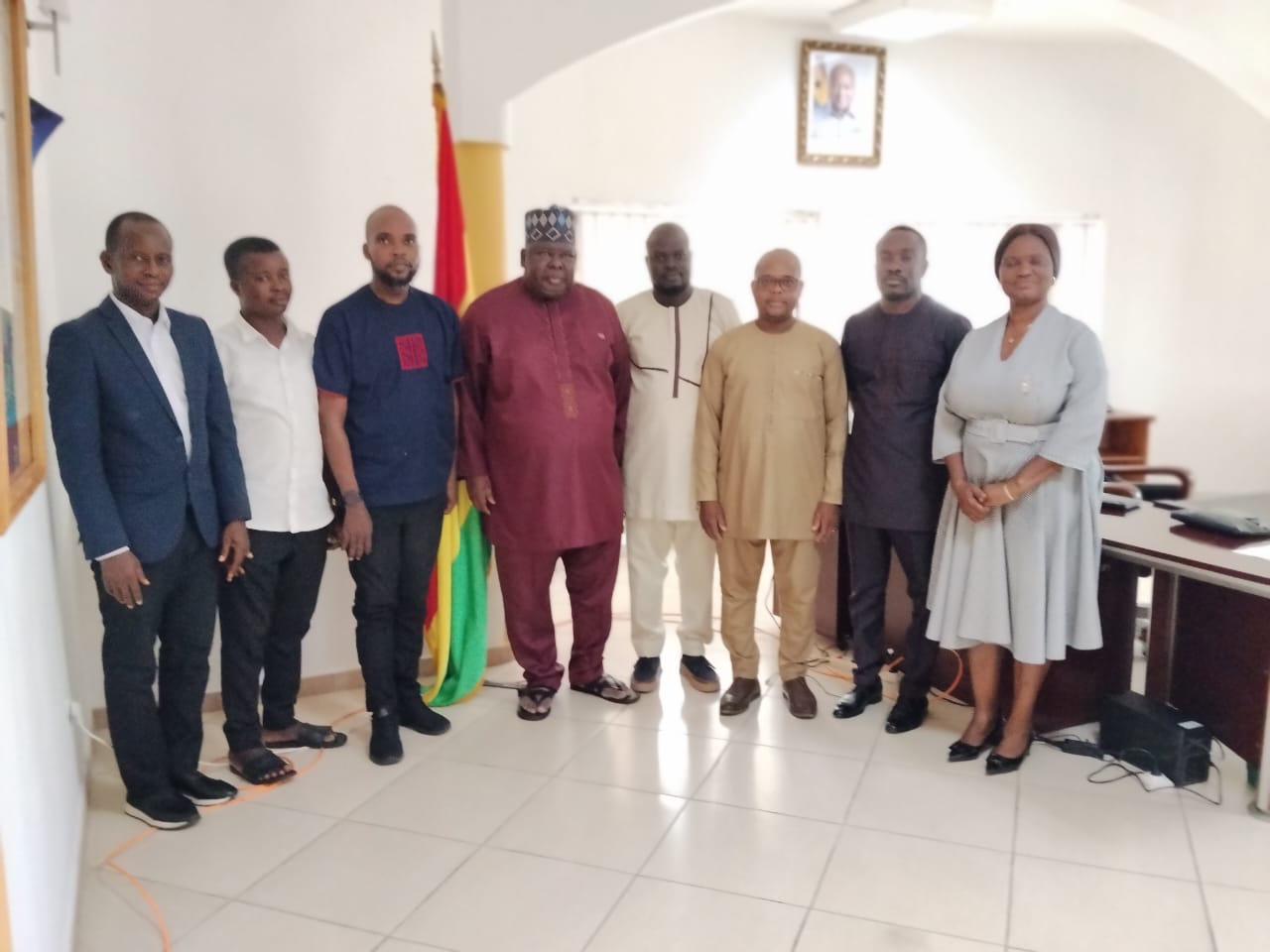 COOPÉRATION MÉDIATIQUE : l’UPMB présente ses ambitions à l’ambassadeur du Ghana au Bénin